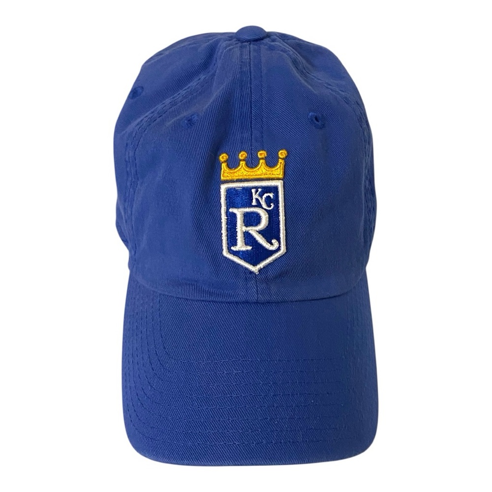 🌑SOLD🌑 47 Kansas City Royals Cooperstown Royal Blue Cap with Crown Detail